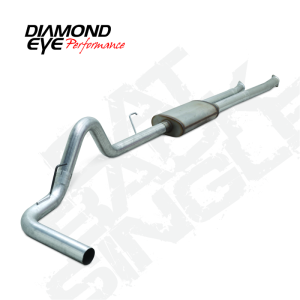 Toyota Tundra Performance Exhaust - Diamond Eye Performance - Cat Back Single AL - `10-`14